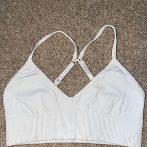 White Lululemon Sports Bra